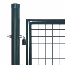 vidaXL Garden Mesh Gate Fence Door Wall Grille 289x175cm Outdoor Barrier Panel - Additional view 5