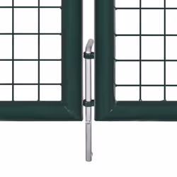 vidaXL Garden Mesh Gate Fence Door Wall Grille 289x175cm Outdoor Barrier Panel - Additional view 6