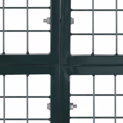 vidaXL Garden Mesh Gate Fence Door Wall Grille 289x175cm Outdoor Barrier Panel - Additional view 8