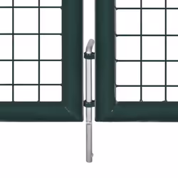 vidaXL Garden Mesh Gate Fence Door Wall Grille 289x200cm Outdoor Barrier Panel - Additional view 6