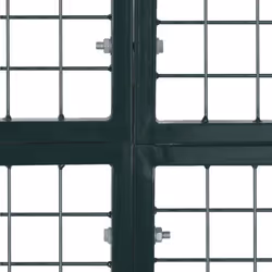 vidaXL Garden Mesh Gate Fence Door Wall Grille 289x200cm Outdoor Barrier Panel - Additional view 8