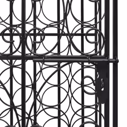 VidaXL 240937 wine rack Floor wine rack 28 bottle(s) Iron Black - Additional view 6