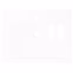 vidaXL Ceramic Basin Rectangular White with Faucet Hole 60x46cm Bathroom Sink