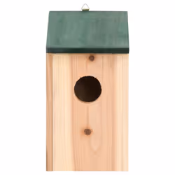 vidaXL 4x Wodden Bird House Nesting Box Outdoor Garden Cage Aviary Habitat - Additional view 10
