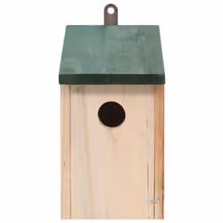 vidaXL 4x Wodden Bird House Nesting Box Outdoor Garden Cage Aviary Habitat
