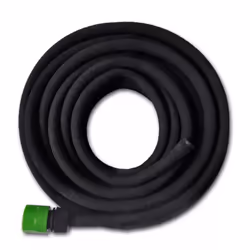 New Garden Watering Soaker Hose Irrigation 50M Sprinkler Lawn Flexible Black - Additional view 2