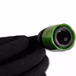 New Garden Watering Soaker Hose Irrigation 50M Sprinkler Lawn Flexible Black - Additional view 4