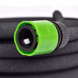 New Garden Watering Soaker Hose Irrigation 50M Sprinkler Lawn Flexible Black - Additional view 5