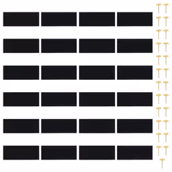 vidaXL Insect Door Curtain Mosquito Mesh Net Insect Screen 2 pcs Magnet Black - Additional view 5