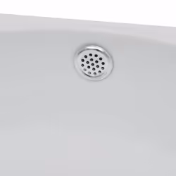 vidaXL Ceramic Sink Basin Faucet & Overflow Hole Bathroom White Oval Fixture - Additional view 4