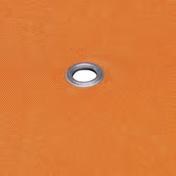 vidaXL Gazebo Cover Replacement 310g/mÂ² Orange 3x3m Waterproof Canopy Top