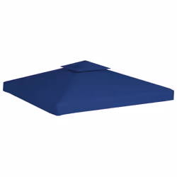 vidaXL Gazebo Cover Replacement 310g/mÂ² Dark Blue 3x3m Waterproof Canopy Top - Additional view 3