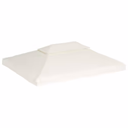 vidaXL Gazebo Cover Replacement Cream White 3x4m Waterproof Canopy Tent Top