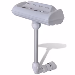 vidaXL Cascade Waterfall Swimming Pool Fountain with LED Lights Accessory