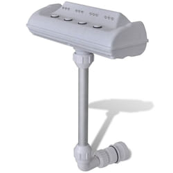 vidaXL Cascade Waterfall Swimming Pool Fountain with LED Lights Accessory