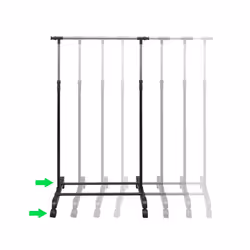 VidaXL 50259 clothes valet stand Suit stand - Additional view 6
