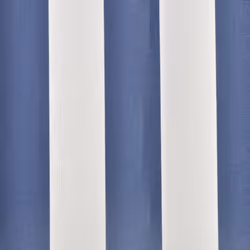 vidaXL Awning Top Sunshade Canvas Blue and White 4 x 3 m Retractable Awning
