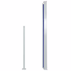 vidaXL Patio Terrace Side Awning 160x300cm Blue Retractable Balcony Sunshade - Additional view 2