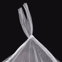 vidaXL 2x Mosquito Nets Square 3 Openings Bed Insect Bug Control Screen Mesh - Additional view 4