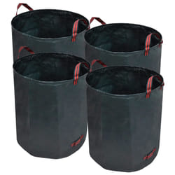 vidaXL 4x Garden Waste Bag Dark Green Rubbish Bin Storage Refuse 120 L / 272 L - 272 l