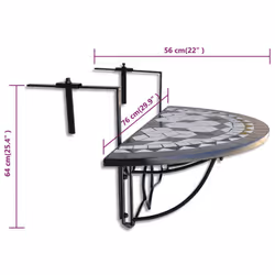 VidaXL 41125 outdoor table - Additional view 6
