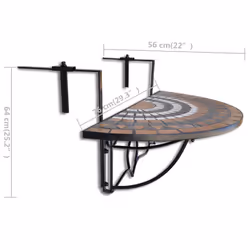 VidaXL 41126 outdoor table - Additional view 6