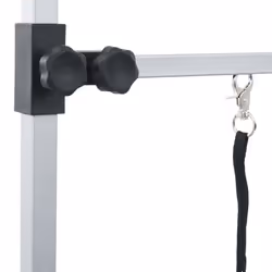 vidaXL Bath Grooming Table for Dogs Cats Pets Adjustable 2 Loops Pet Supply - Additional view 5