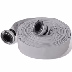 vidaXL Fire Hose Flat Hose 20m with C-Storz Couplings Water Pump Tubing Line
