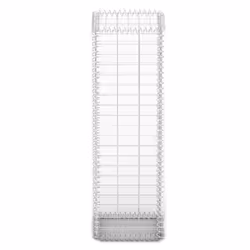 vidaXL Gabion Basket with Lid Galvanized Wire 100x30x30cm Patio Retaining Wall