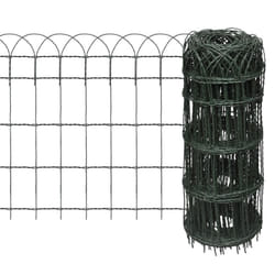 vidaXL Garden Border Fence 10x0.65m Lawn Path Grass Edging Panel Mesh Barrier