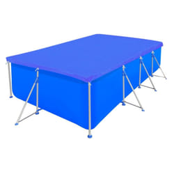 vidaXL Pool Cover PE Rectangular 400x207cm Guard Safety Protection Cloth Sheet