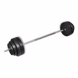 vidaXL Folding Weight Bench Dumbbell Barbell Set Home Gym Training Strength - Additional view 9