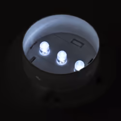 vidaXL Outdoor Solar Lamp Set 6 pcs White Garden Fence Light Gutter Light - Additional view 6