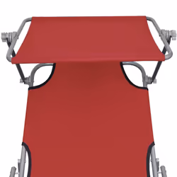 VidaXL 41198 outdoor chair Lounge Padded seat Polyester Red - Additional view 4