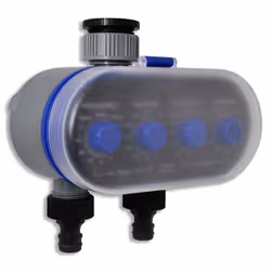 Electronic Water Timer Irrigation Timer Garden Watering System Double Outlet - Additional view 2