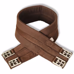 Horse Riding Saddle Set 16" Real Leather Brown 14 cm 5-in-1 - Additional view 6