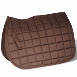 vidaXL Horse Riding Saddle Set 17.5" Real Leather Brown 12cm 5-in-1 Equestrian - Additional view 5