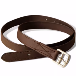 vidaXL Horse Riding Saddle Set 17.5" Real Leather Brown 12cm 5-in-1 Equestrian - Additional view 7