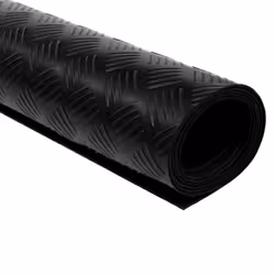 vidaXL Floor Mat Anti-Slip 2x1m Checker Plate Rubber Home Carpet Protector