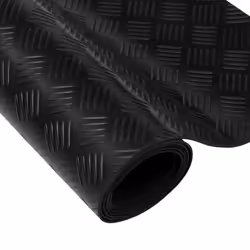 vidaXL Floor Mat Anti-Slip 2x1m Checker Plate Rubber Home Carpet Protector