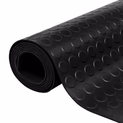 vidaXL Floor Mat Anti-Slip with Dots 2x1m Rubber Home Farm Carpet Protector