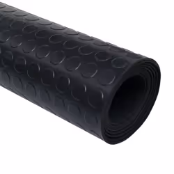 vidaXL Rubber Floor Mat Anti-Slip with Dots 5x1m Matting Carpet Protection