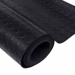 vidaXL Rubber Floor Mat Anti-Slip with Dots 5x1m Matting Carpet Protection