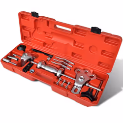 vidaXL 17 Piece 9-way Slide Hammer Puller Set Garage Car Gear Bearing Drive