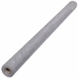 vidaXL Mesh Roll 100x1000cm Silver Aluminium Door Window Insect Control Screen
