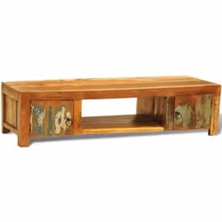 Reclaimed Home Furniture Vintage Wood TV Stand TV Shelf Storage Cabinet