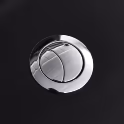 vidaXL WC Ceramic Toilet Bathroom Round Toilet Bottom Water Flow Black Bidet - Additional view 7