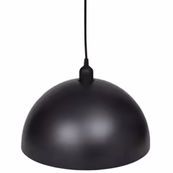 vidaXL 2x Ceiling Lamp Height-adjustable Semi-spherical Black Lighting Fixture - Additional view 5