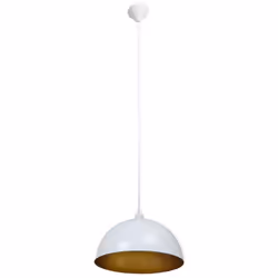 vidaXL 2x Ceiling Lamp Height-adjustable Semi-spherical White Lighting Fixture - Additional view 4