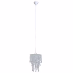 vidaXL Crystal Pendant Chandelier 22.5x30.5cm Ceiling Lighting Fixture Lamp - Additional view 10